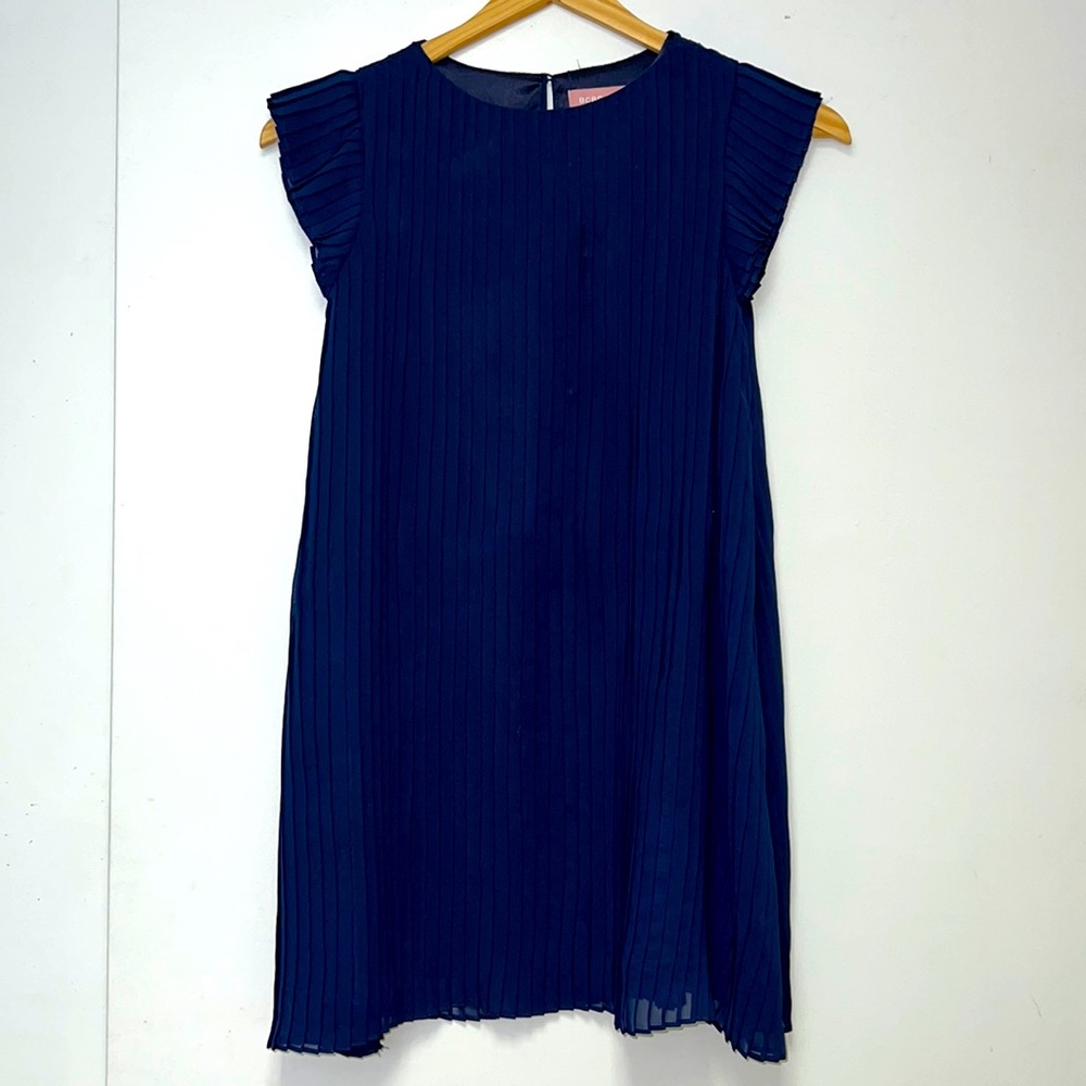BCBG DRESS F GIRLS IN NAVY BLUE